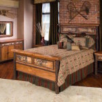 Photo of Old Hickory bedroom set available at Van Gorders' Furniture in Honesdale, Milford and at Lake Wallenpaupack.