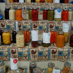 Photo of canned goods at the PA Farm Show.